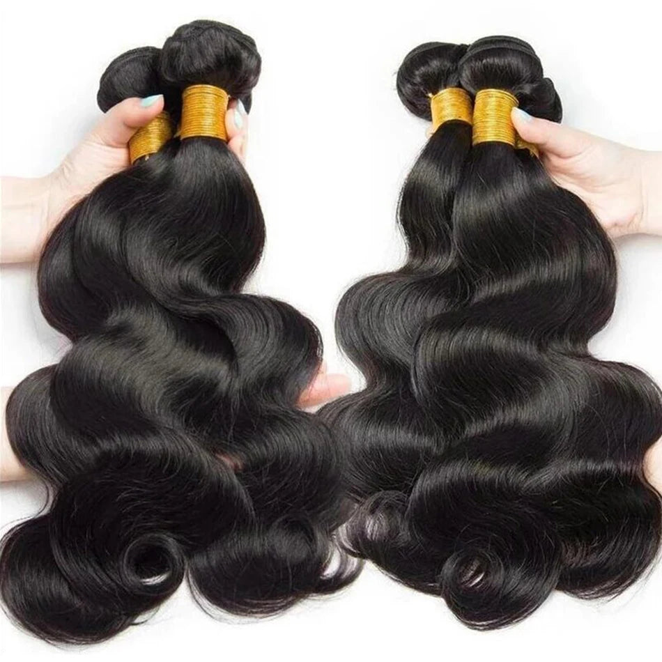 12A Brazilian Deep Wave Hair Bundles - 1/3/4 Bundles