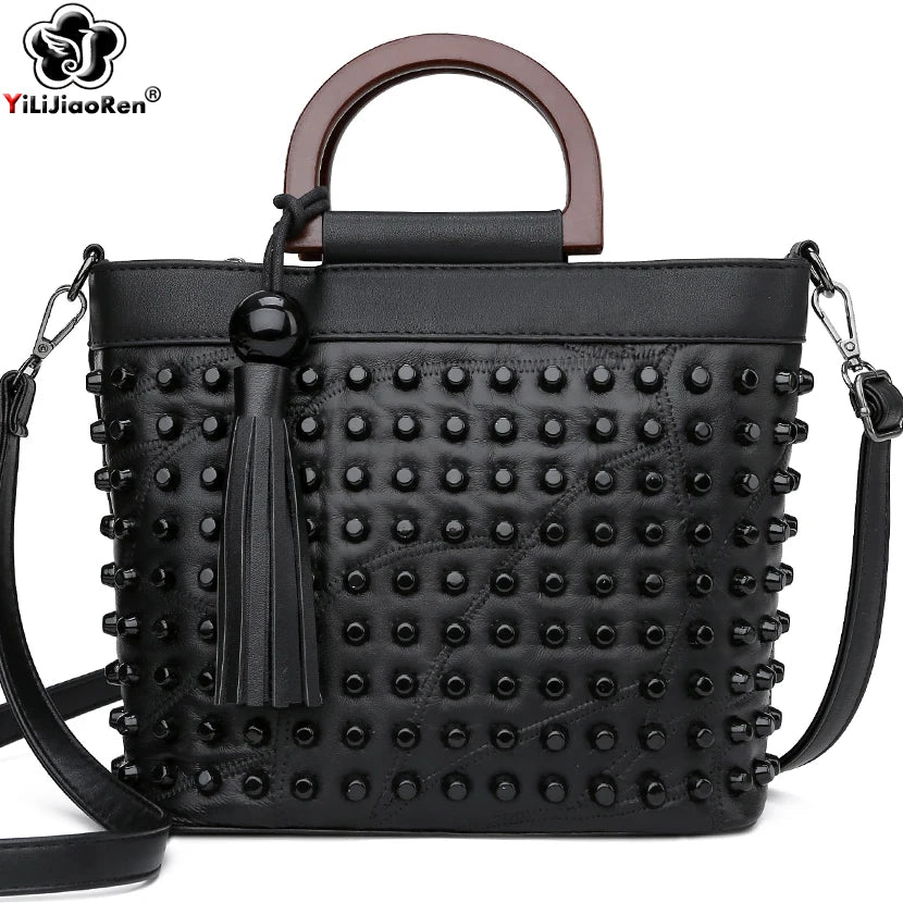 Luxury Lambskin Leather Handbag for Women