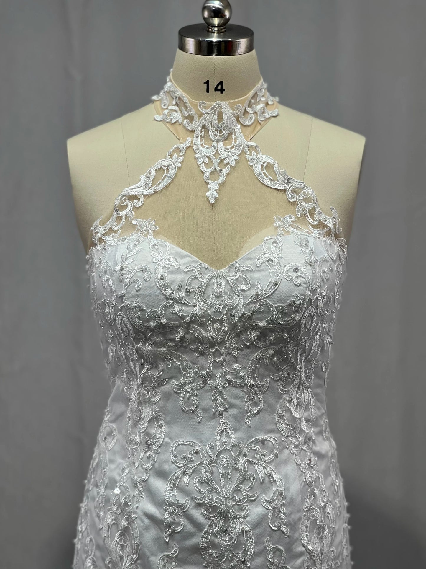 Vintage Beaded Lace Wedding Dresses - MYYBLE 2022