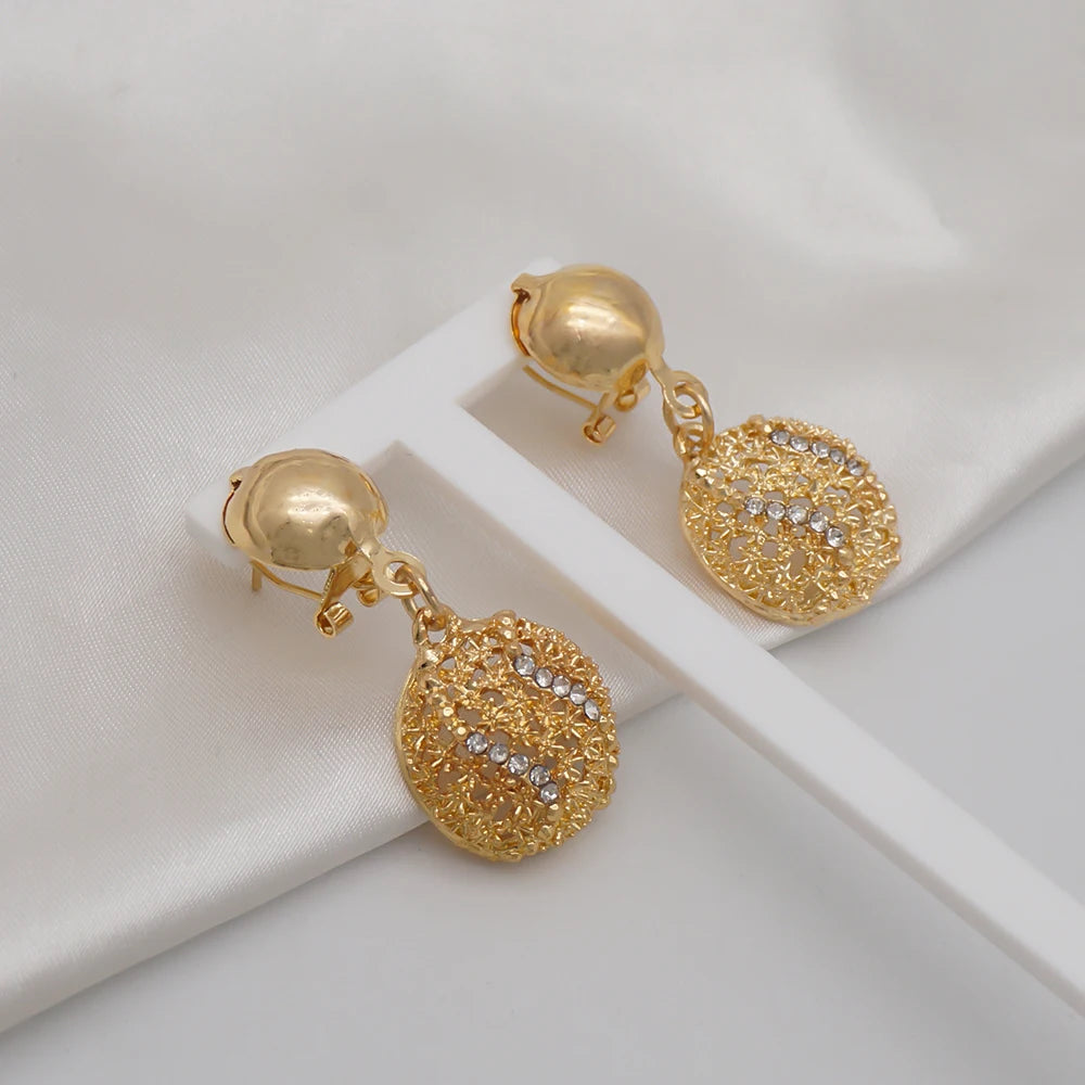 Luxury Jewelry Set - Gold Color for Wedding and Special Occasions