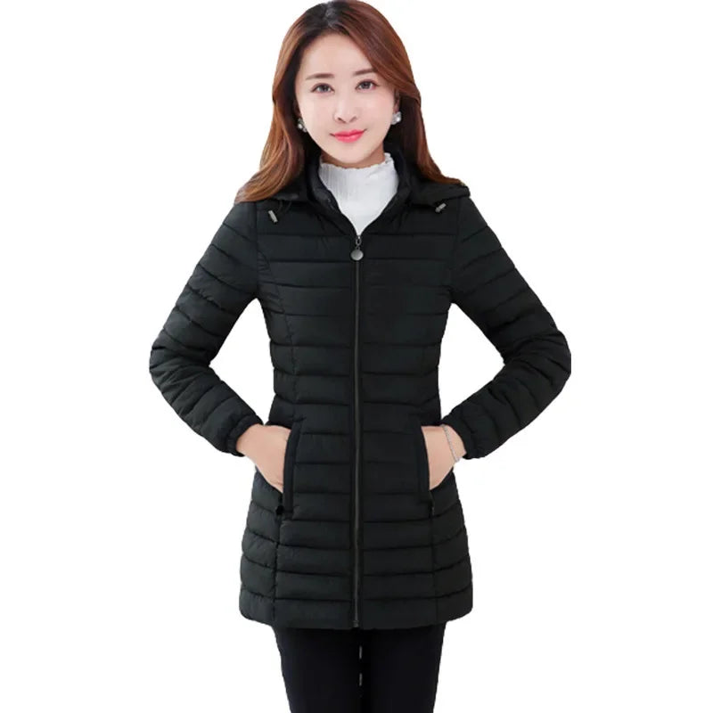 Menteau Parka for Women - Down Cotton 2024