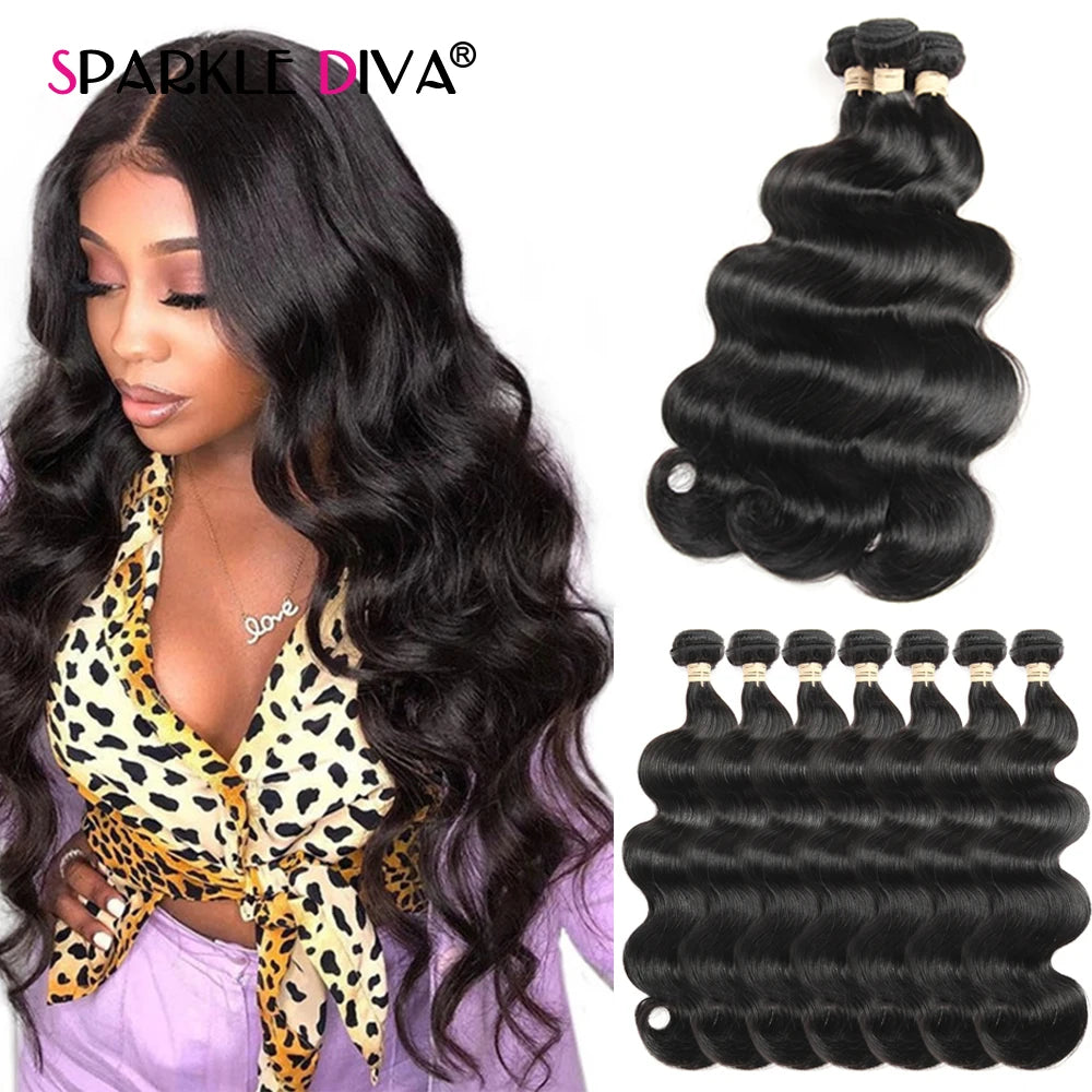 12A Brazilian Straight Hair Weaves - 100% Human Hair - 30-40 Inch Extensions