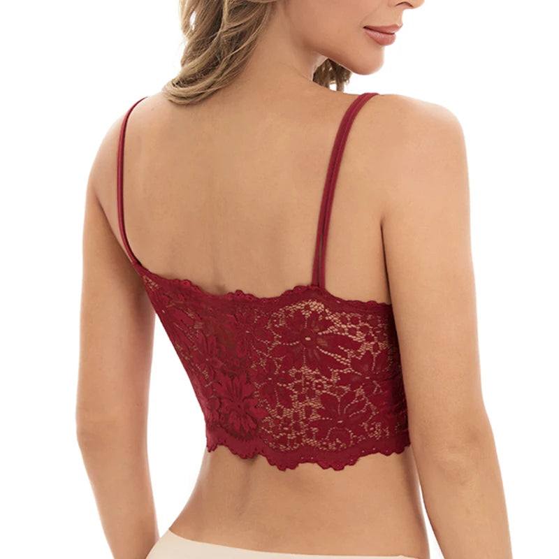 Soutien-gorge en dentelle confortable pour femme