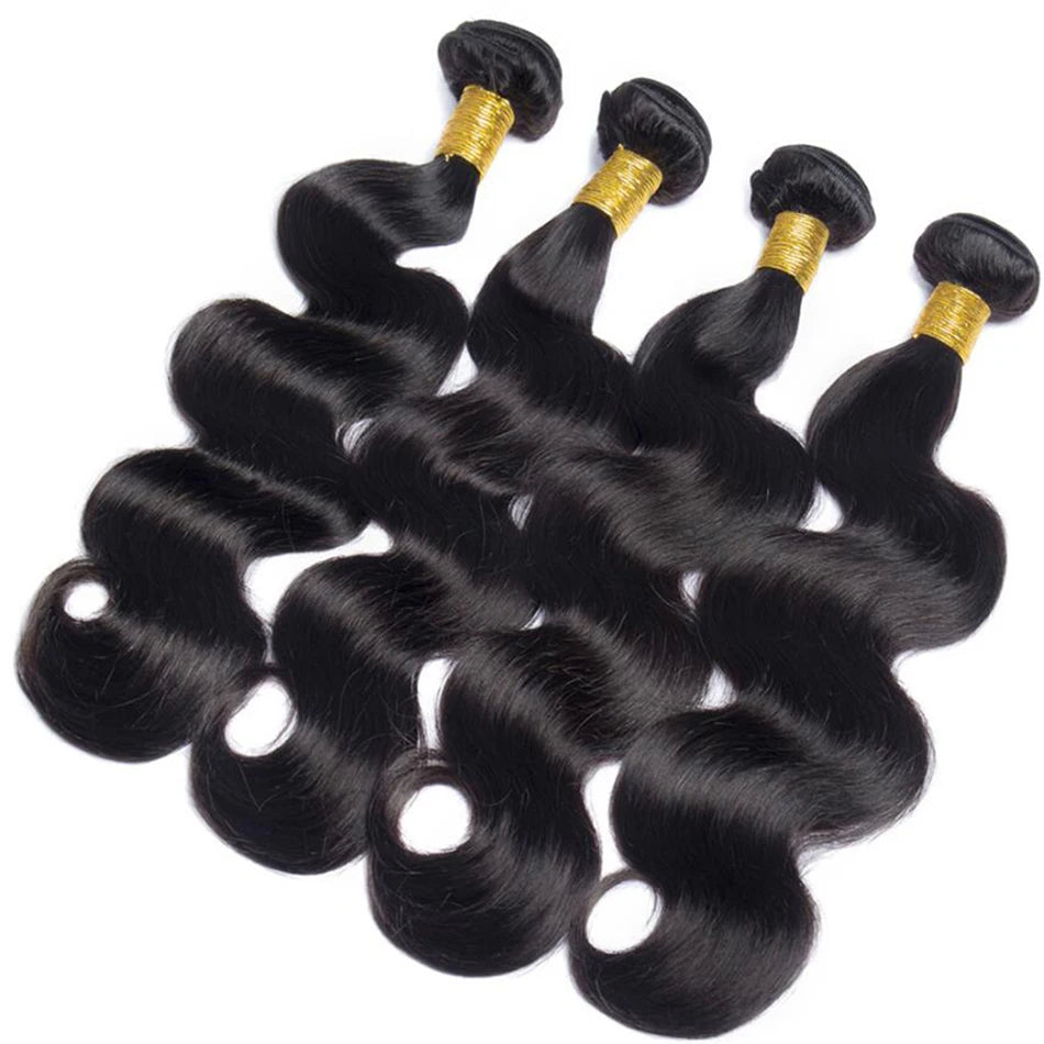 12A Brazilian Deep Wave Hair Bundles - 1/3/4 Bundles